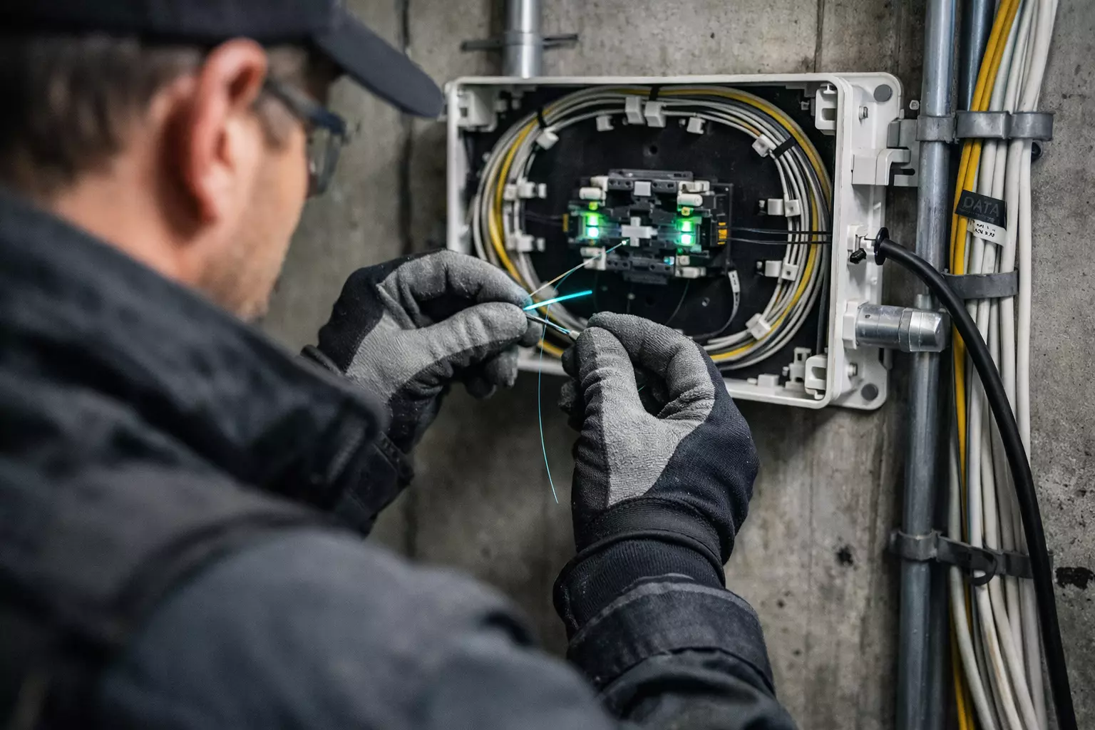 City Centre Mall to Rogers EDC1 Fibre Interconnect Recovery